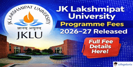JK Lakshmipat University Jaipur Fee Structure 2026 Released